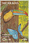 Keel-billed Toucan Ramphastos sulfuratus  1992 Save the tropical rainforest 16v sheet