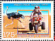 Common Ostrich Struthio camelus  1997 Rally Dakar-Agad�s-Dakar 4v sheet