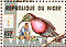 Scarlet-chested Sunbird Chalcomitra senegalensis  1998 Scouts, birds and butterflies 4v sheet
