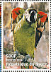 Chestnut-fronted Macaw Ara severus  1998 Animals of the world, Parrots Sheet