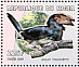 Trumpeter Hornbill Bycanistes bucinator  2000 Birds of Africa Sheet
