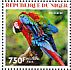 Red-and-green Macaw Ara chloropterus  2014 Parrots Sheet