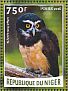Spectacled Owl Pulsatrix perspicillata  2016 Owls Sheet