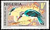 Blue-breasted Kingfisher Halcyon malimbica  1966 Definitives 