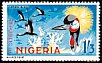 Grey Crowned Crane Balearica regulorum  1966 Definitives 