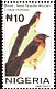 Sahel Paradise Whydah Vidua orientalis  2001 Definitives 8v set