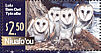 Eastern Barn Owl Tyto javanica  2001 Owls Sheet