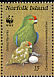 Norfolk Parakeet Cyanoramphus cookii  1987 WWF Strip