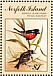 Norfolk Robin Petroica multicolor  1990 Birdpex 90 Sheet