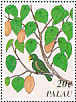 Eclectus Parrot Eclectus roratus  1997 Palaus avian environment 12v sheet