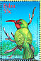 Red-bearded Bee-eater Nyctyornis amictus  2001 Birds of Palau Sheet