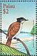 Indian Paradise Flycatcher Terpsiphone paradisi  2001 Birds of Palau  MS MS