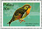 Red-billed Leiothrix Leiothrix lutea  2007 Birds of Southeast Asia Sheet