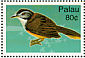 Greater Necklaced Laughingthrush Pterorhinus pectoralis  2007 Birds of Southeast Asia Sheet