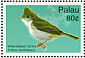 White-bellied Erpornis Erpornis zantholeuca  2007 Birds of Southeast Asia Sheet