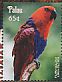 Eclectus Parrot Eclectus roratus  2015 Birds of the South Pacific Sheet