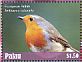 European Robin Erithacus rubecula  2018 Colorful birds of the world Sheet