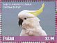 Sulphur-crested Cockatoo Cacatua galerita  2018 Colorful birds of the world Sheet