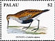 Dunlin Calidris alpina  2018 Seabirds Sheet