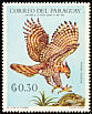Ornate Hawk-Eagle Spizaetus ornatus  1969 Latin American wildlife 