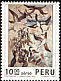Peruvian Pelican Pelecanus thagus  1973 Peruvian paintings 6v set