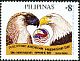 Bald Eagle Haliaeetus leucocephalus  1996 Philippine - American friendship day 2v set