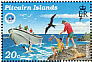Great Frigatebird Fregata minor  1998 International year of the ocean 4v sheet