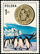 Adelie Penguin Pygoscelis adeliae  1973 Polish scientists (Henryk Arctowski) 8v set