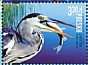 Grey Heron Ardea cinerea  2020 Polish birds Sheet