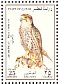 Lanner Falcon Falco biarmicus  1993 Falcons Sheet