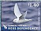 Snow Petrel Pagodroma nivea  2013 Antarctic food web 5v sheet