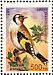European Goldfinch Carduelis carduelis  1995 Goldfinch x2, Bluethrush x2 and Nightingale Sheet