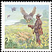 Gyrfalcon Falco rusticolus  1999 Hunting 5v set