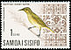 Polynesian Wattled Honeyeater Foulehaio carunculatus  1967 Birds 