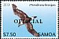 Collared Petrel Pterodroma brevipes  2014 Definitives overprinted OFFICIAL 12v set