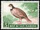 Red-legged Partridge Alectoris rufa  1960 Birds 