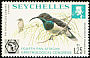 Seychelles Sunbird Cinnyris dussumieri  1976 Ornithological congress 