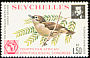 Seychelles White-eye Zosterops modestus  1976 Ornithological congress 