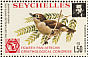 Seychelles White-eye Zosterops modestus  1976 Ornithological congress Sheet