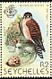 Seychelles Kestrel Falco araeus  1980 Birds Strip