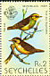 Seychelles Fody Foudia sechellarum  1980 Birds 20r booklet