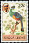 Great Blue Turaco Corythaeola cristata  1981 Imprint 1981 on 1980.01 