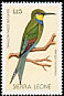 Swallow-tailed Bee-eater Merops hirundineus  1988 Birds 