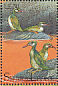 Hesperornis Hesperornis sp  1992 Prehistoric animals 20v sheet