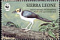 White-necked Rockfowl Picathartes gymnocephalus  1994 WWF Strip