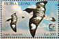 Cape Petrel Daption capense  1995 Singapore 95, marine life 9v sheet