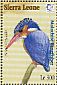 Malachite Kingfisher Corythornis cristatus  1995 Wildlife of Africa 8v sheet