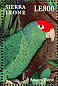 Red-crowned Amazon Amazona viridigenalis  2000 Stamp Show 2000 Sheet