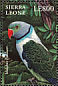 Blue-winged Parakeet Psittacula columboides  2000 Stamp Show 2000 Sheet