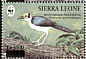 White-necked Rockfowl Picathartes gymnocephalus  2008 Surcharge on 1994.03 Strip